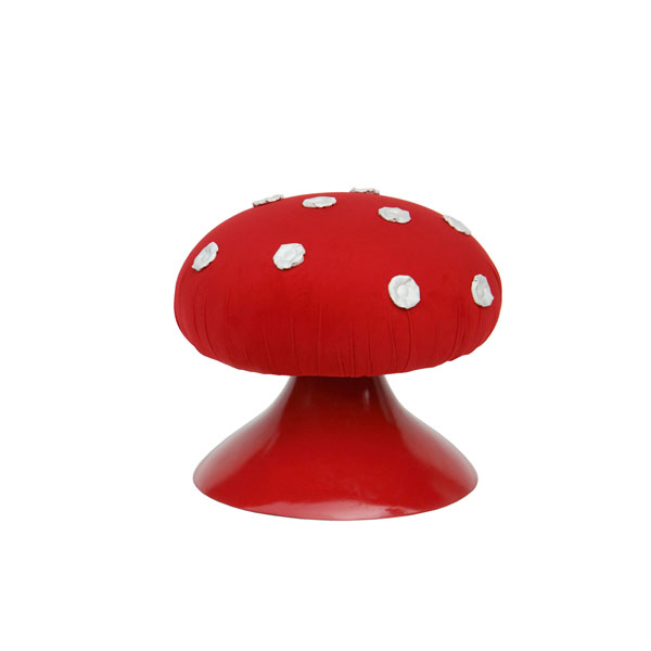 Ottoman Mushroom (Red)